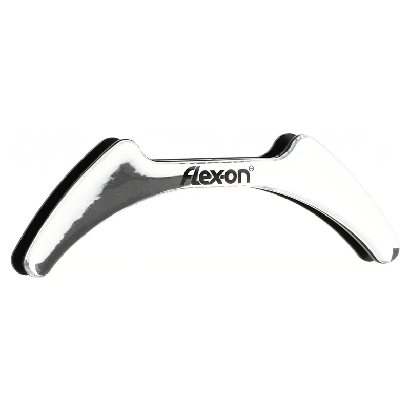Flex-On Green Composite Plain Stirrup Magnets - Silver