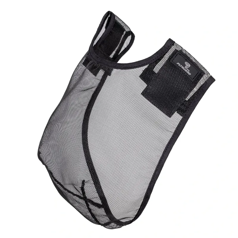 Shires FlyGuard Pro Nose Net - Black-1