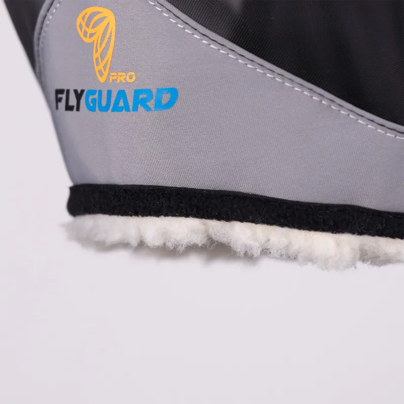 Shires FlyGuard Pro Fine Mesh Earless Fly Mask - Jet-3