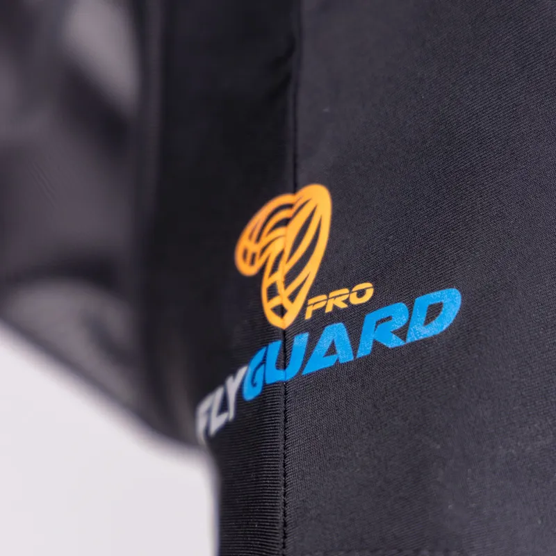 Shires Flyguard Pro Stretch Fly Mask with Ear Holes - Jet-2