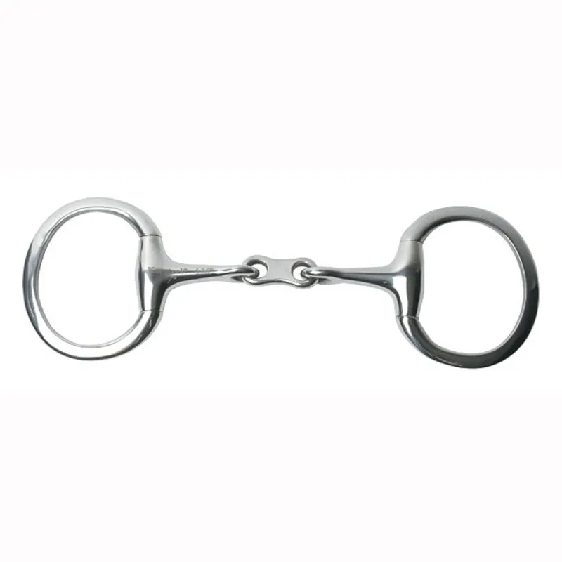 French Link Eggbutt Snaffle Bit