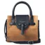 Fairfax and Favor Mini Windsor Handbag - Tan and Navy