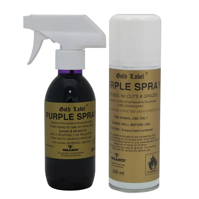 Gold Label Purple Spray