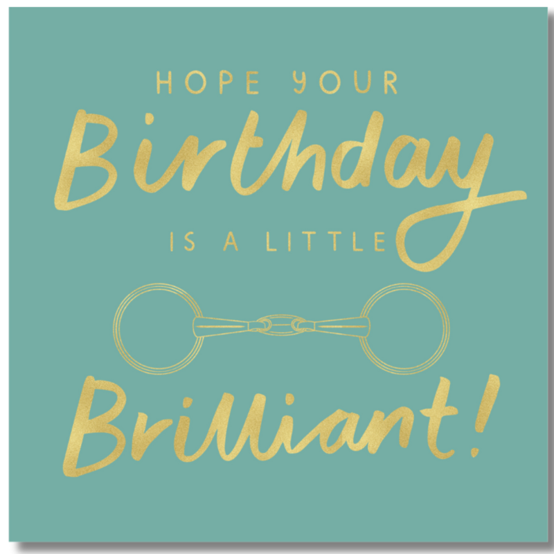 Gubblecote Greetings Card - A Little Bit Brilliant