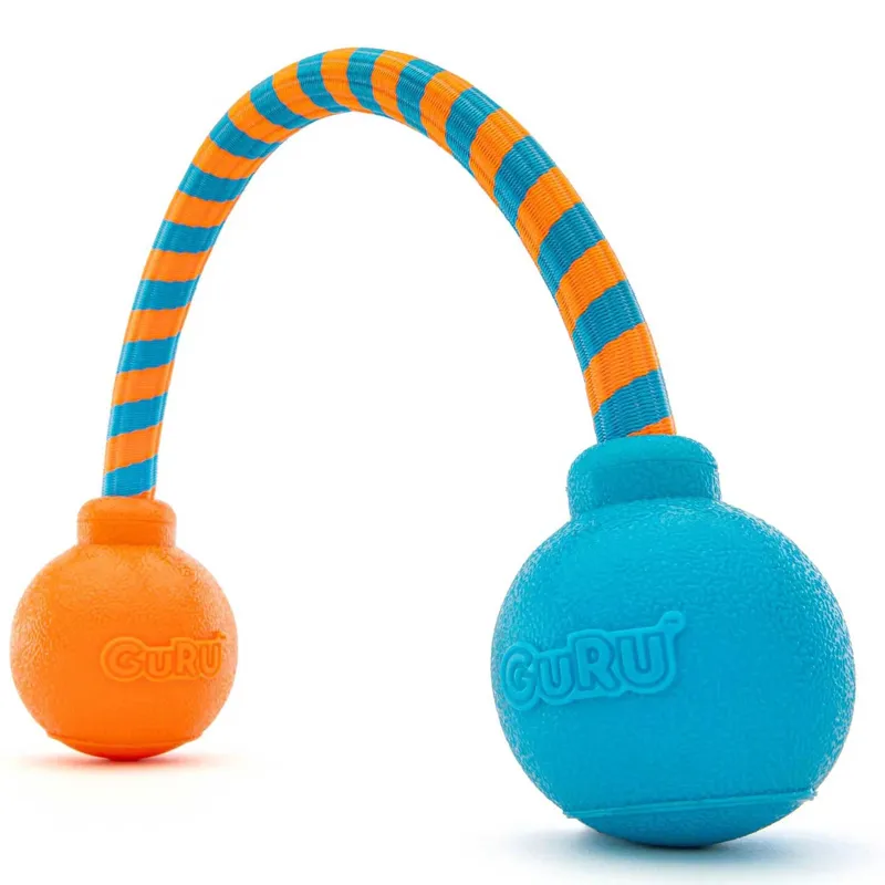 GURU Squeaking Rope Dog Toy