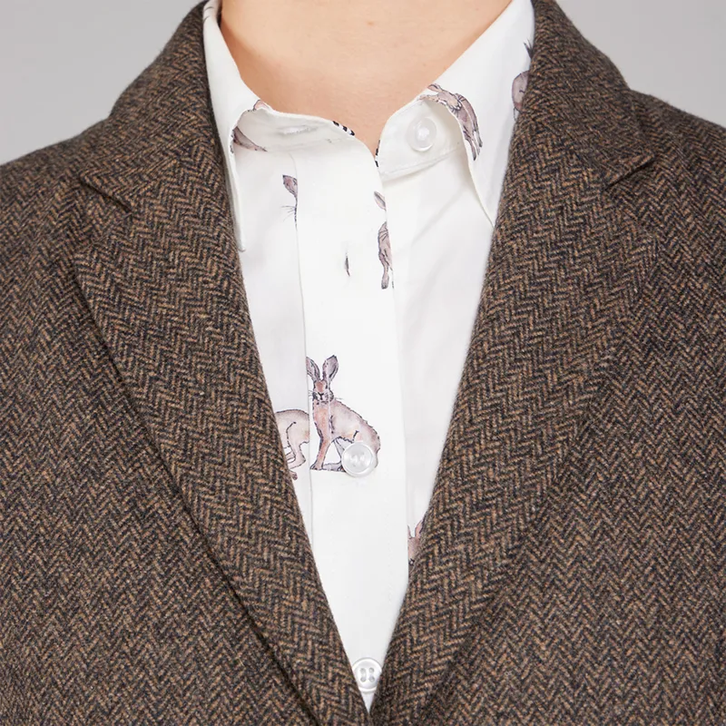 Toggi Harrow Ladies Waistcoat - Russet Tweed-10