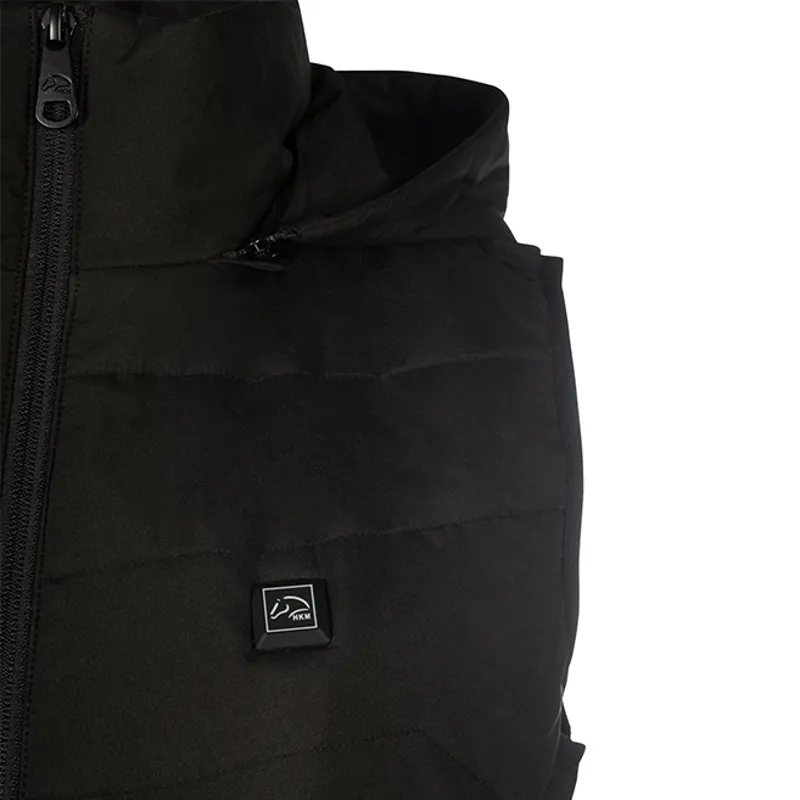 HKM High Temperature Womens Heated Gilet - Black-4