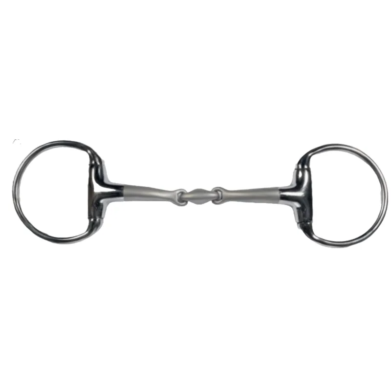 HKM Soft Touch Eggbutt with Lozenge Snaffle Bit