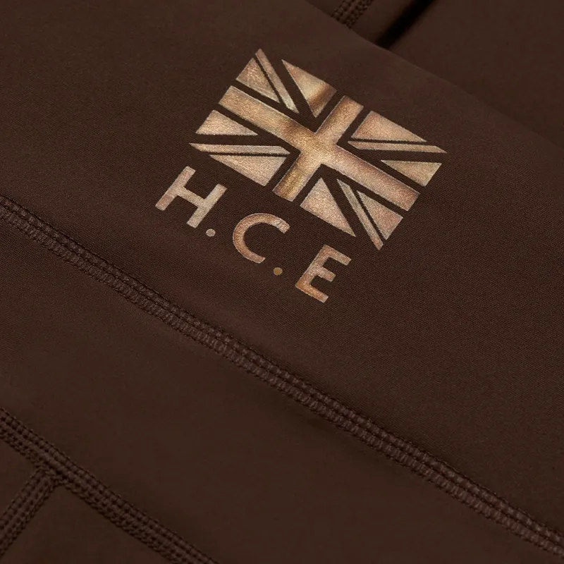 Holland Cooper Chiltern Legging Womens Riding Tights - Walnut-7
