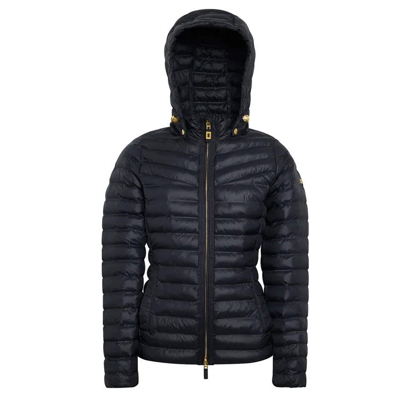 Holland Cooper Lightweight Womens Puffer Jacket -  Ink Navy-2