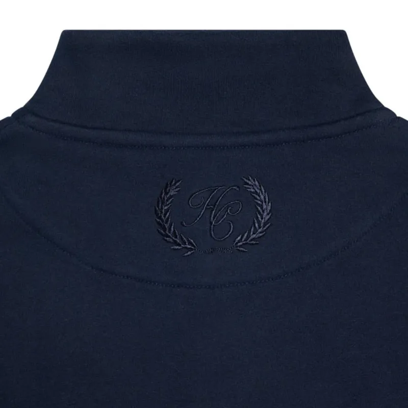 Holland Cooper Henley Sporting Goods Men's Quarter Zip - Ink Navy-4