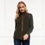 Holland Cooper Country Fleece Womens Gilet - Khaki