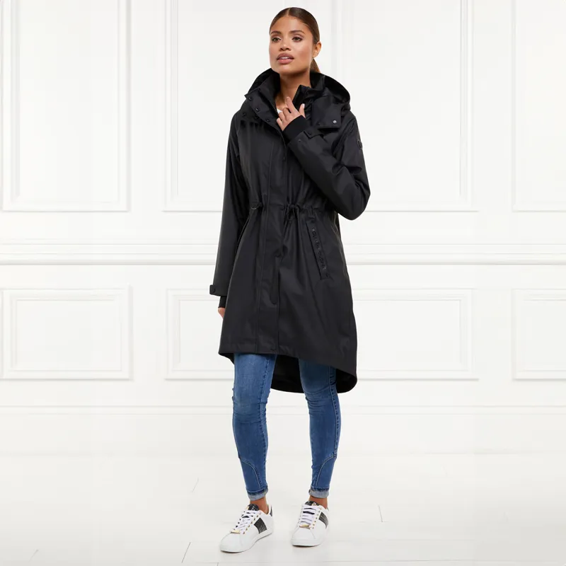 Holland Cooper Chartwell Ladies Rain Parka - Black