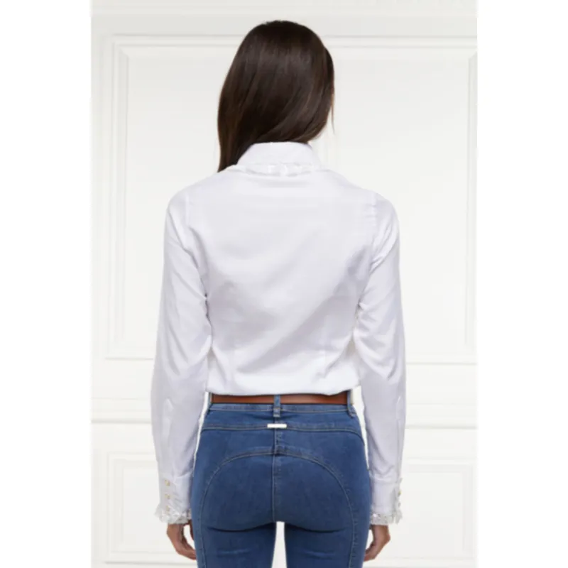 Holland Cooper Rose Womens Shirt - White-3