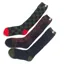 Horseware Holiday Junior Softie Socks - Navy Check/Green/Red