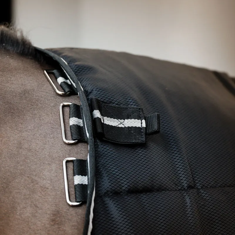 Horseware Easy-Layer 100g Stable Rug - Black/Black/Silver-1