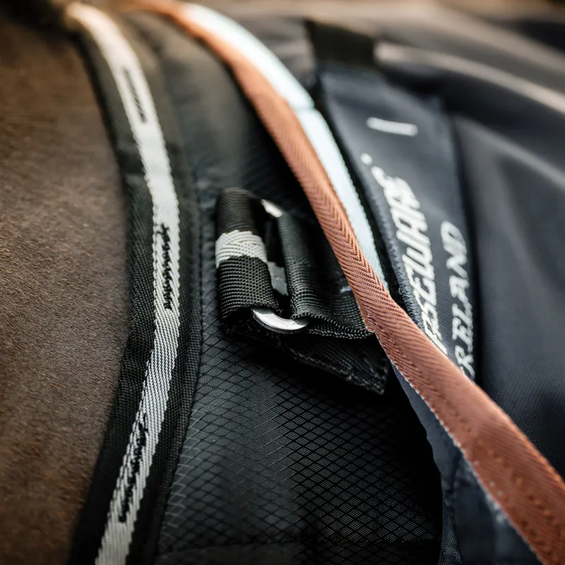 Horseware Easy-Layer Plus 200g Stable Rug - Black/Black/Silver-2