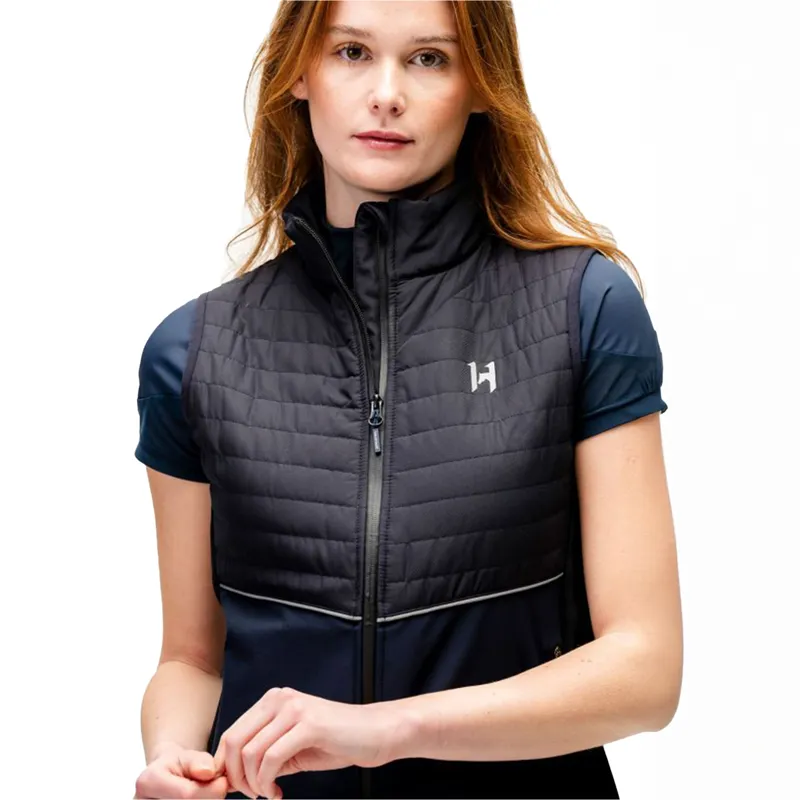 Horseware Flow Ladies Gilet - Navy/Black-7