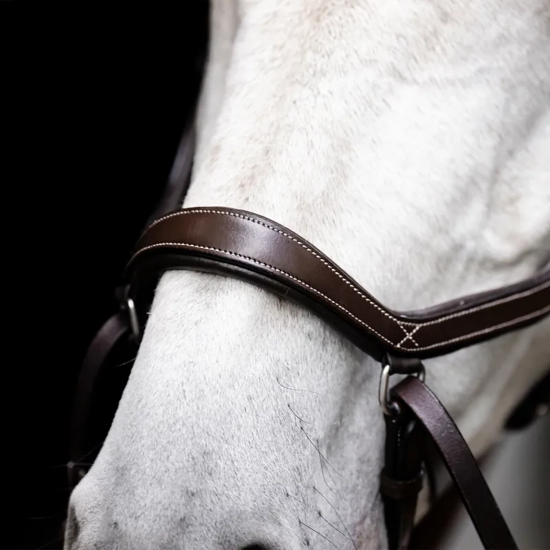 Horseware Micklem Bitless Bridle - Brown-5