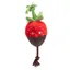 House Of Paws Plush Dog Toy -  Chocolate Dipped Strawberry