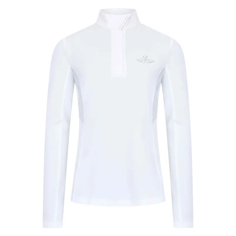 HV Polo Laura Junior Girls Show Shirt - White