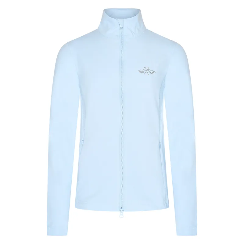 HV Polo Winona Junior Full Zip Jacket - Light Blue