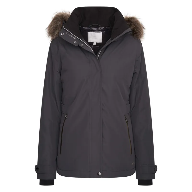 HV Polo Aubine Ladies Waterproof Jacket - Anthracite