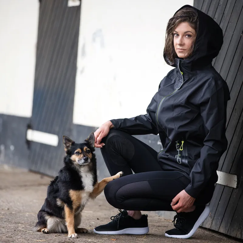 Horseware HWH20 Unisex Waterproof Jacket - Black-4