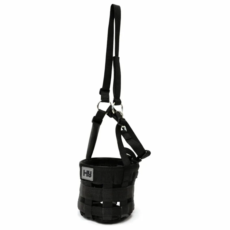 Hy Equestrian Grazing Muzzle - Black