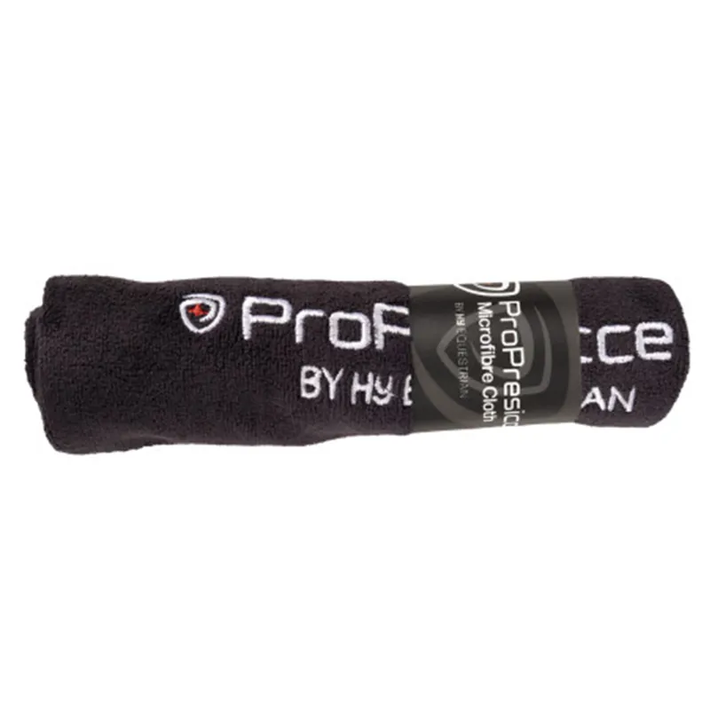 HY Equestrian ProPresicce Microfibre Towel - Black