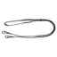 HY Equestrian ProPresicce Softy Grip Reins with Stoppers - Black