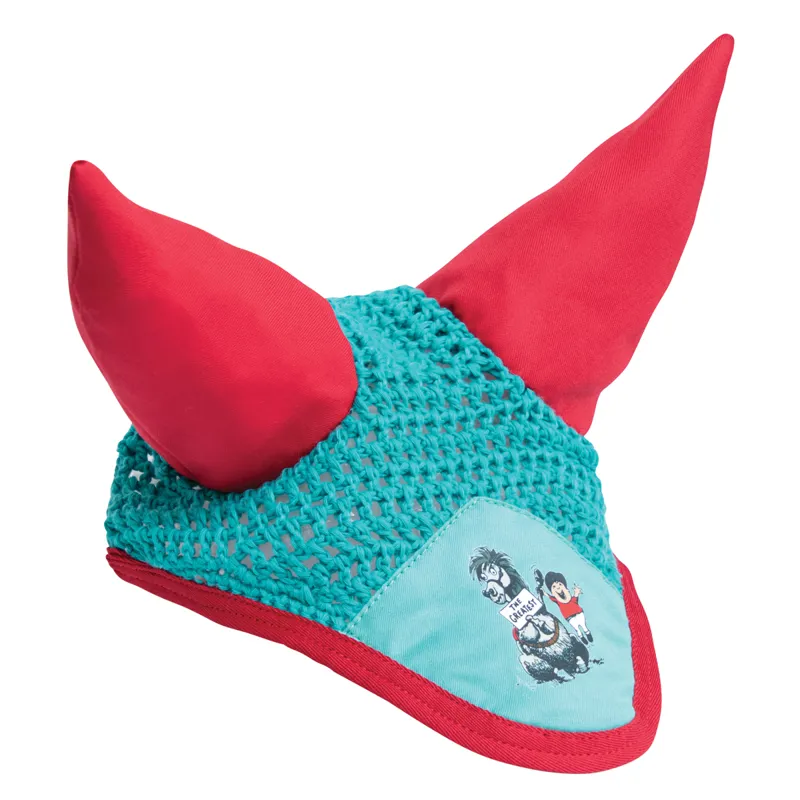 Hy Equestrian Thelwell Collection Fly Veil - The Greatest/Turquoise