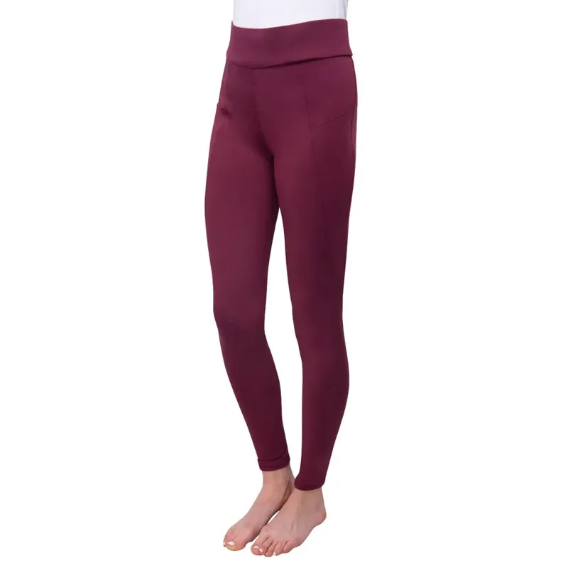 Hy Equestrian Melton Full Grip Junior Riding Tights - Fig-1