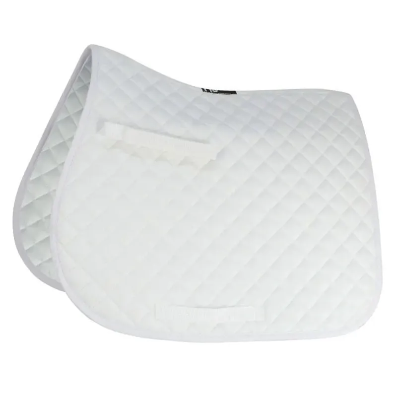 Hy Equestrian Showjump Saddlecloth - White