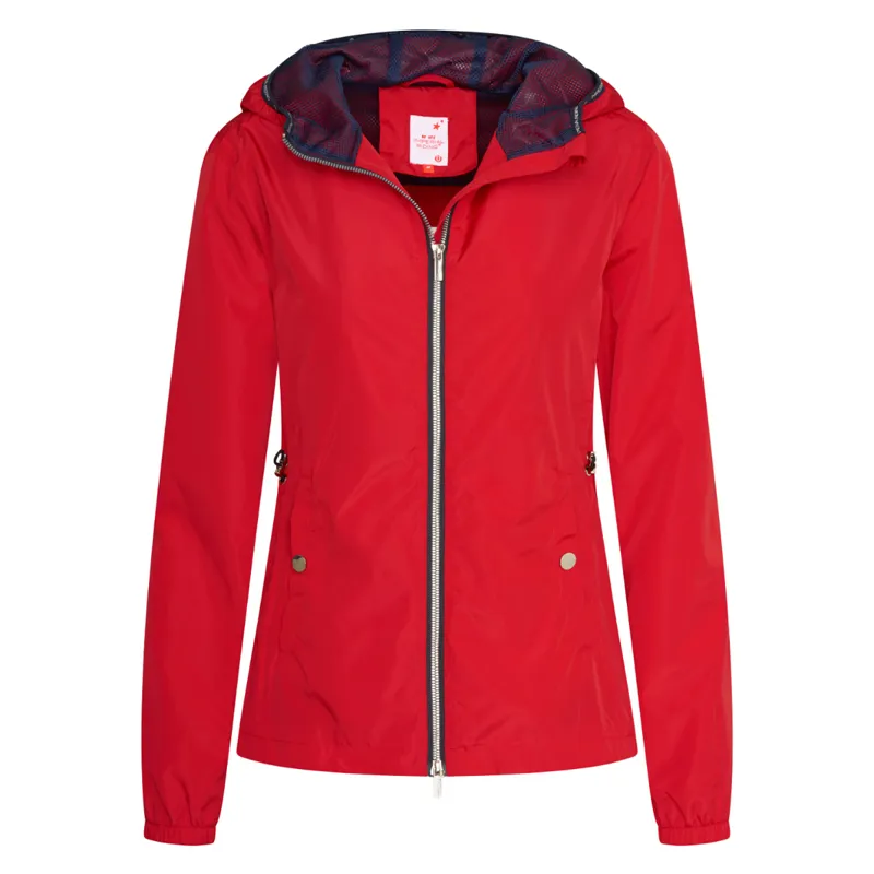Imperial Riding Carly Ladies Waterproof Jacket - Tango Red