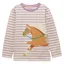 Joules Ava Junior Girls Long Sleeve Top - Lilac/Purple