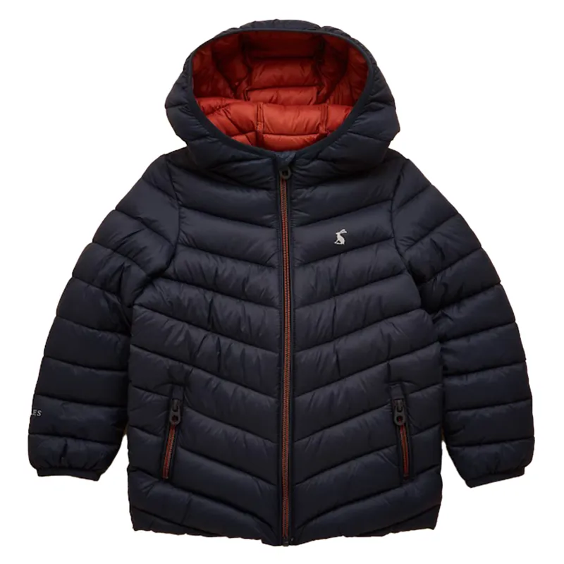 Joules Cairn Junior Puffer Jacket - Navy