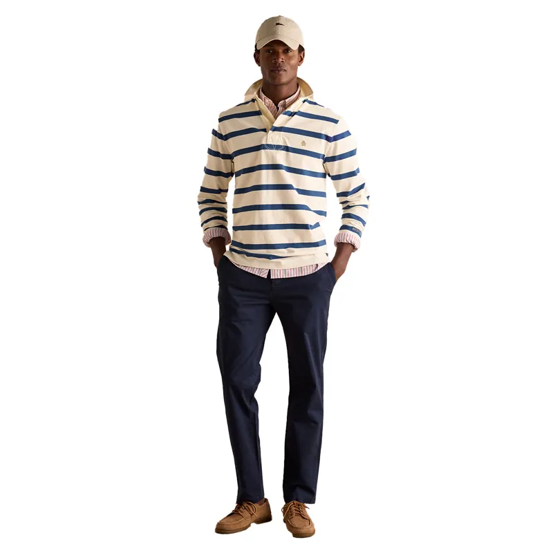 Joules Mens Classic Fit Chino Trousers - Navy-3