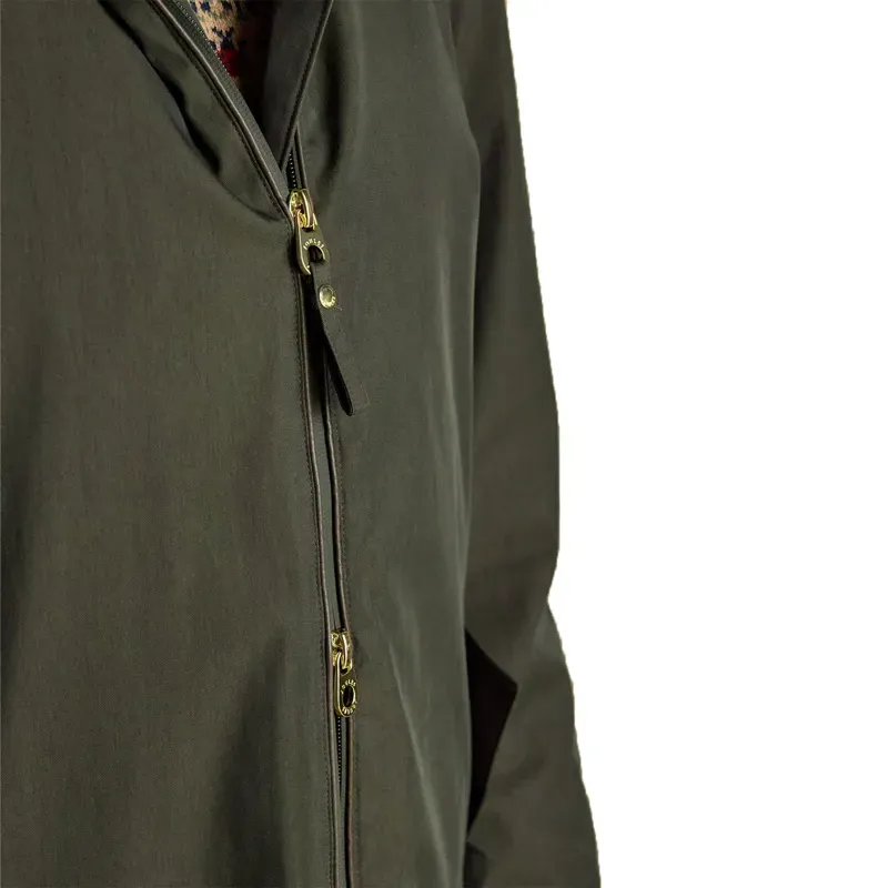 Joules Coverall Oversized Womens Waterproof Coat - Rosemary Green-7