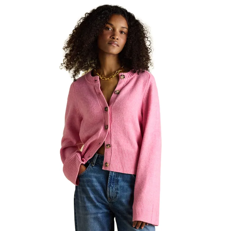 Joules Esme Womens Knit Cardigan - Pink