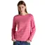 Joules Harbour Womens Long Sleeve Top - Pink/Red Stripe