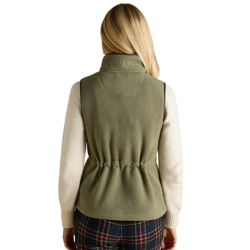 Joules Heritage Womens Fleece Gilet - Light Green-1