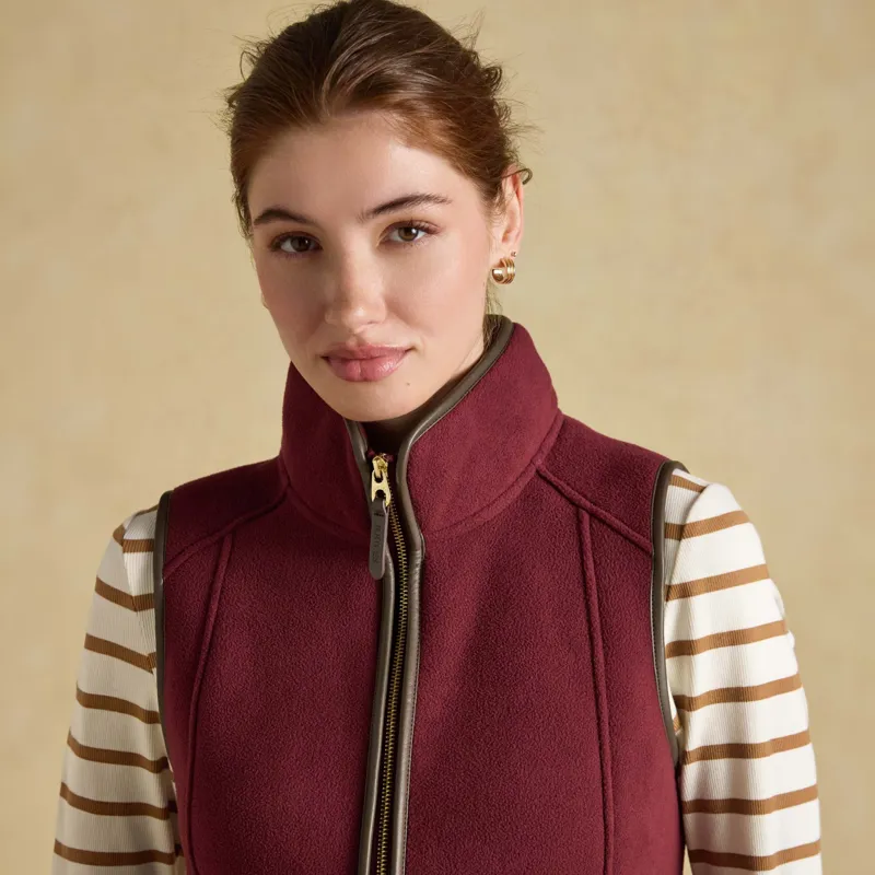 Joules Heritage Womens Fleece Gilet - Port-5