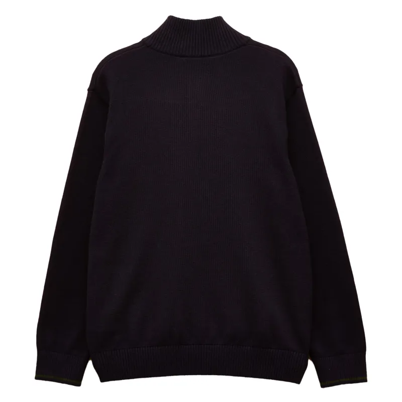 Joules Junior Hillside Mini Me 1/4 Zip Sweater - Navy-1