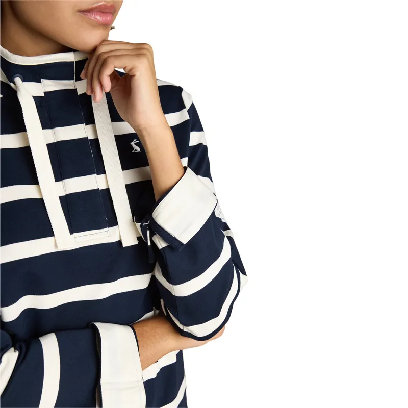 Joules Saunton Womens Sweatshirt - Navy/White-6
