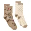 Joules Everyday Womens Socks 2 Pack - Multi and Neutral