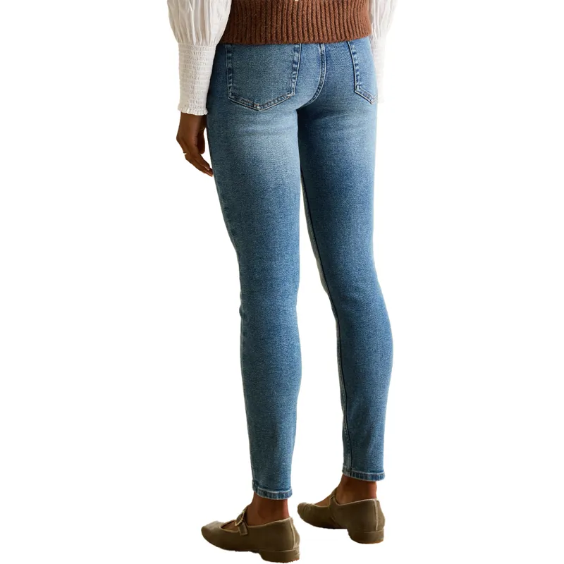 Joules Skinny Fit Mid Rise Womens Jeans - Blue-6