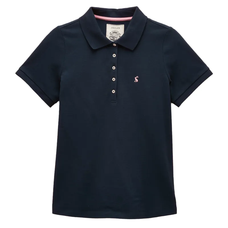Joules Woody Womens Polo Shirt - Navy-1