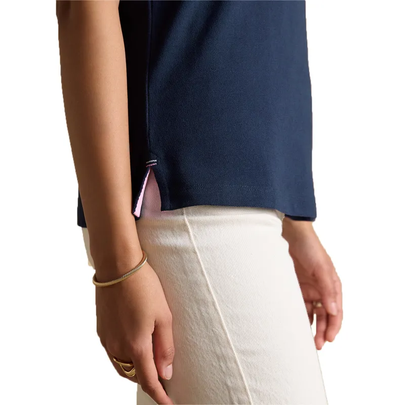 Joules Woody Womens Polo Shirt - Navy-4