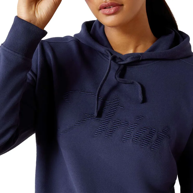 Ariat Just Ladies Hoodie - Navy Eclipse-1